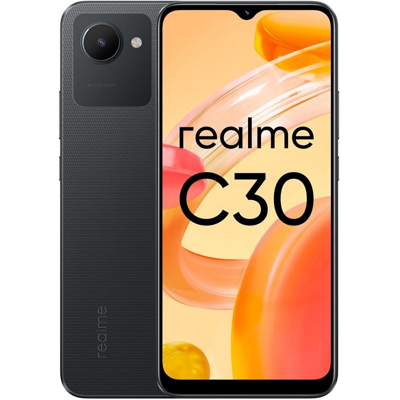 Realme C30 4/64GB (Черный)