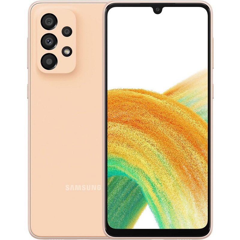 Samsung Galaxy A33 6/128GB (Оранжевый)