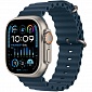 картинка Apple Watch Ultra 2 GPS 49mm Titanium Case (Ремешок Ocean Синего цвета) от Дисконт "Революция цен"