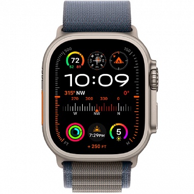 картинка Apple Watch Ultra 2 GPS 49mm Titanium Case (Ремешок Alpine Синего цвета) от Дисконт "Революция цен"
