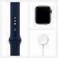 картинка Часы Apple Watch Series 6 GPS 40mm Aluminum Case with Sport Band (Синие/Ремешок синий силикон) от Дисконт "Революция цен"