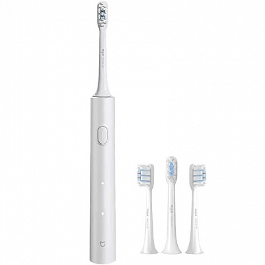 картинка Электрическая зубная щетка Mijia Sonic Electric Toothbrush T302 (MES608) (Серебристая) от Дисконт "Революция цен"