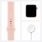 картинка Часы Apple Watch Series 6 GPS 40mm Aluminum Case with Sport Band (Розовые/Ремешок розовый силикон) от Дисконт "Революция цен"