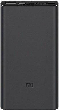 картинка Портативный аккумулятор Xiaomi Mi Power Bank 3 10000mAh (Черный) от Дисконт "Революция цен"