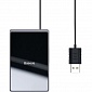 картинка Беспроводная сетевая зарядка Baseus Card Ultra-thin Wireless Charger (Черная) от Дисконт "Революция цен"